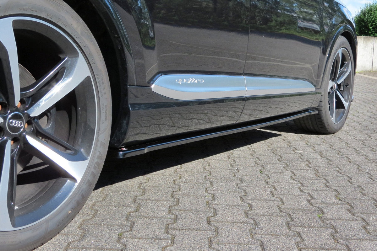 Sidokjolar Splitters för Audi SQ7 / Q7 S-Line Mk.2
