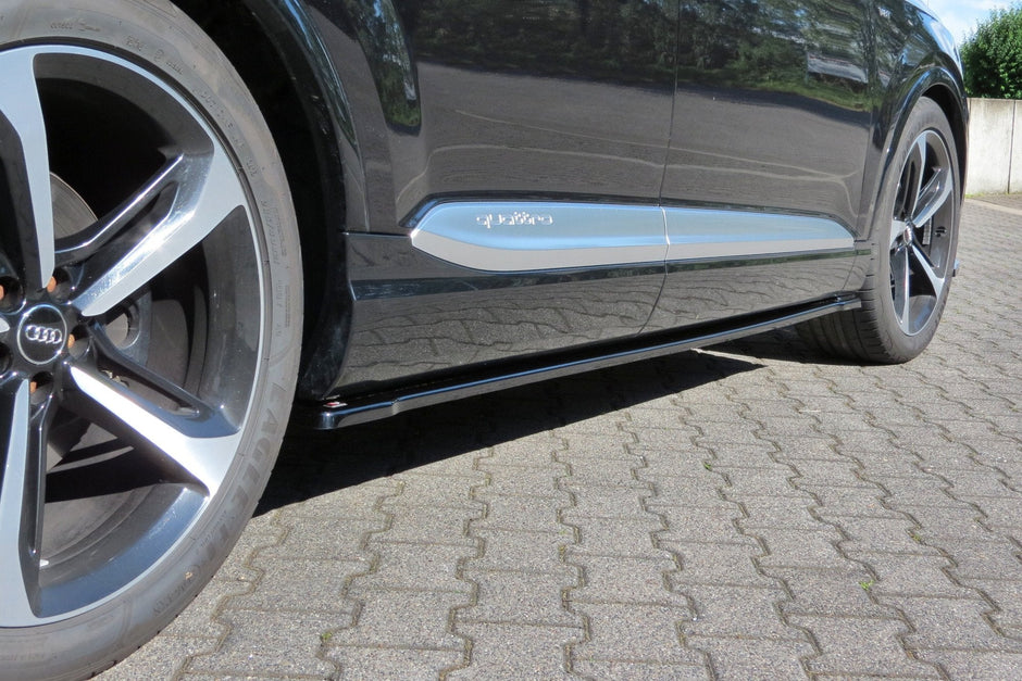 Sidokjolar Splitters för Audi SQ7 / Q7 S-Line Mk.2