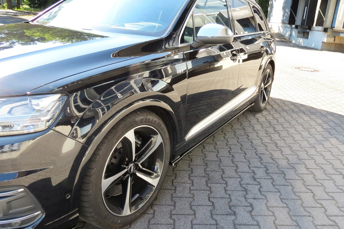 Sidokjolar Splitters för Audi SQ7 / Q7 S-Line Mk.2