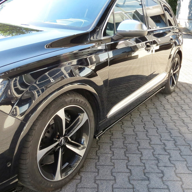 Sidokjolar Splitters för Audi SQ7 / Q7 S-Line Mk.2