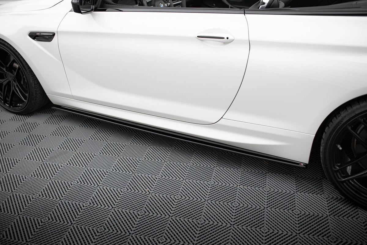 Sidokjolar Diffusers för BMW M6 / 6 M-Pack Coupe / Cabriolet F06 / F13 / F12