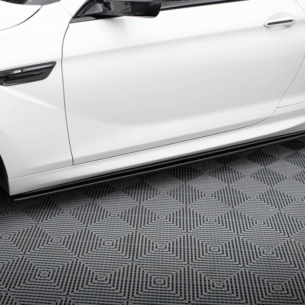Sidokjolar Diffusers för BMW M6 / 6 M-Pack Coupe / Cabriolet F06 / F13 / F12