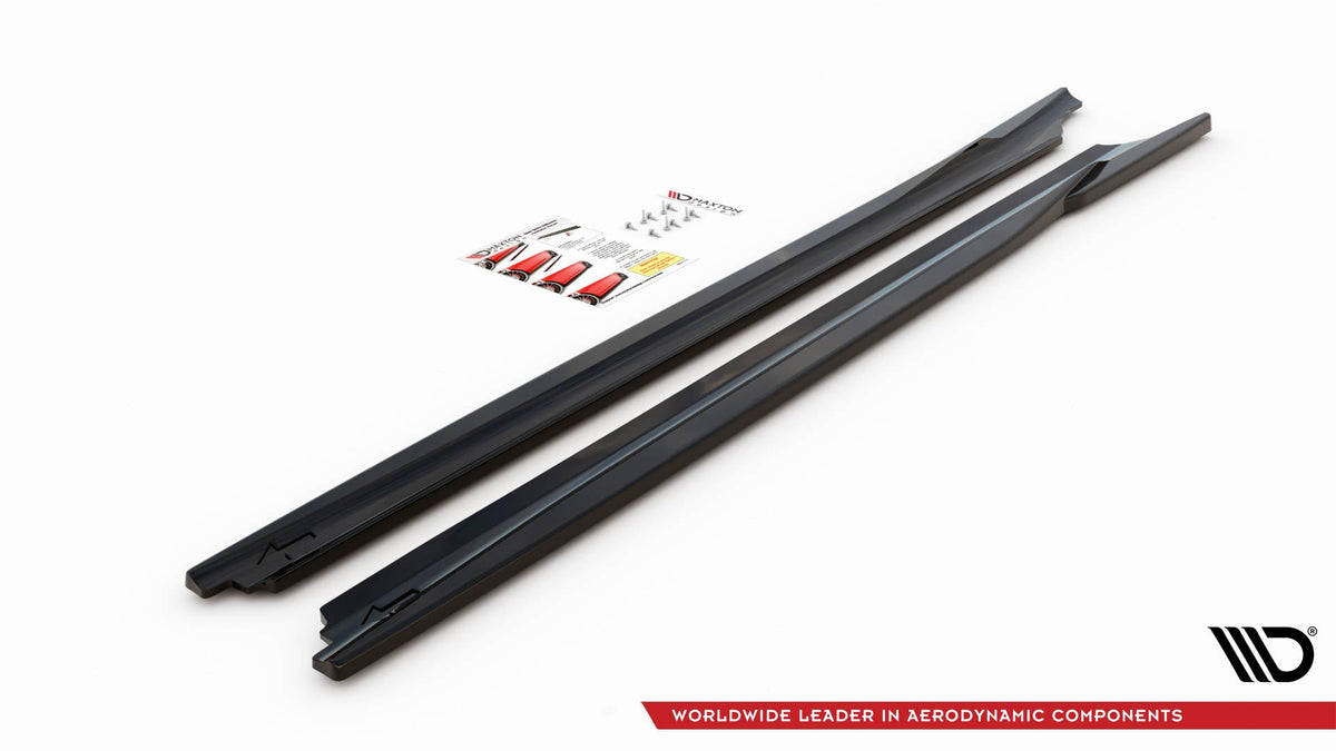 Sidokjolar Diffusers för BMW X1 M-Pack F48 / F48 Facelift