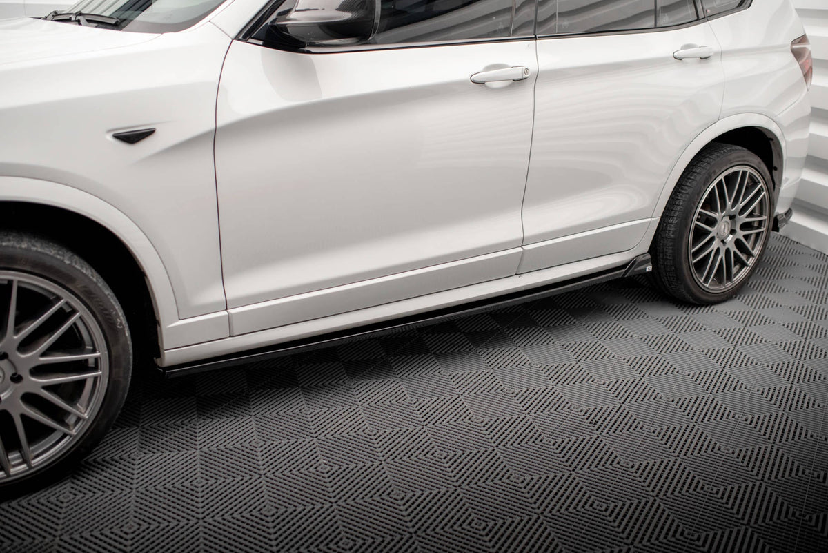 Sidokjolar Diffusers för BMW X3 M-Pack F25