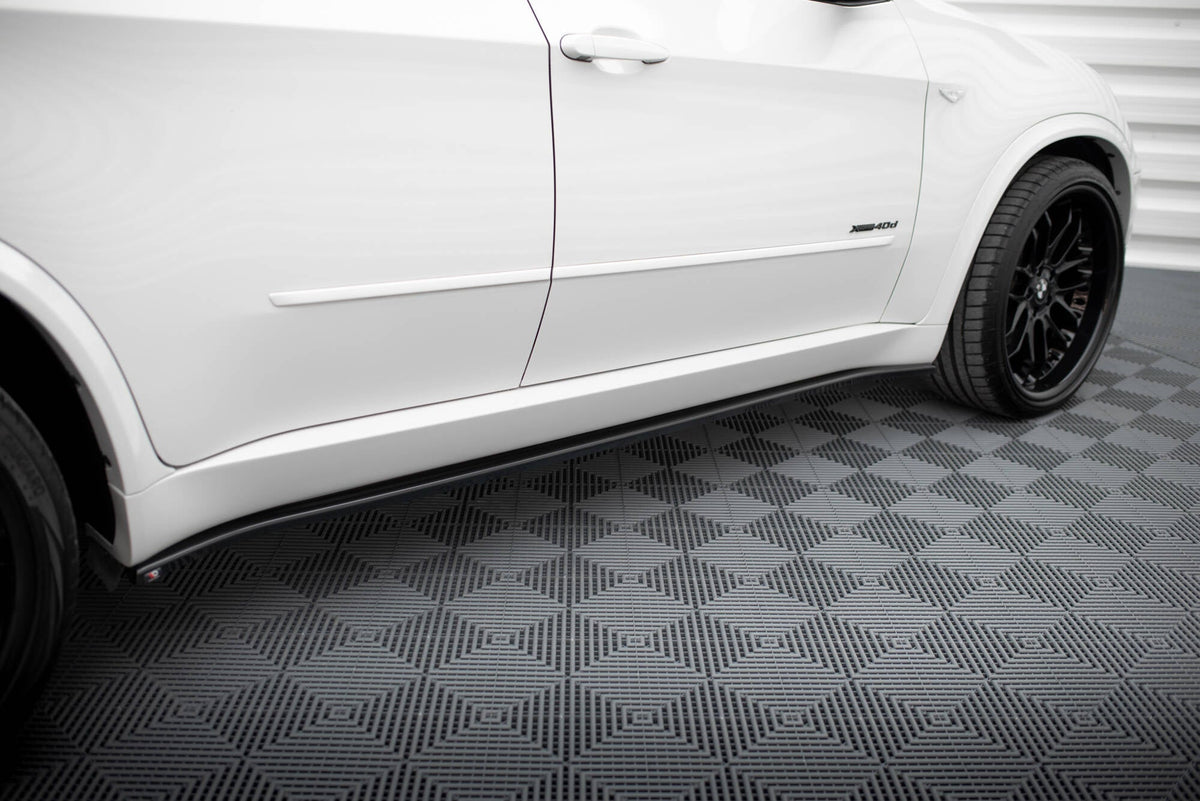 Sidokjolar Diffusers för BMW X5 M-Pack E70 Facelift
