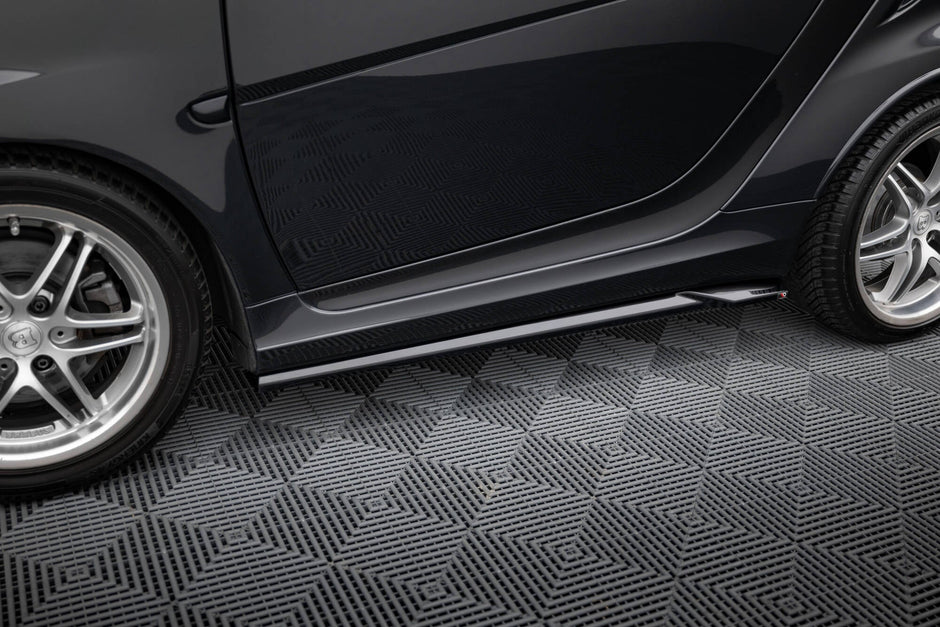 Sidokjolar Diffusers för Brabus Smart Fortwo C451 Facelift