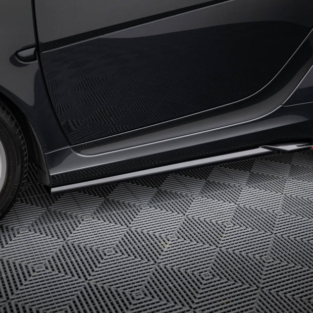 Sidokjolar Diffusers för Brabus Smart Fortwo C451 Facelift