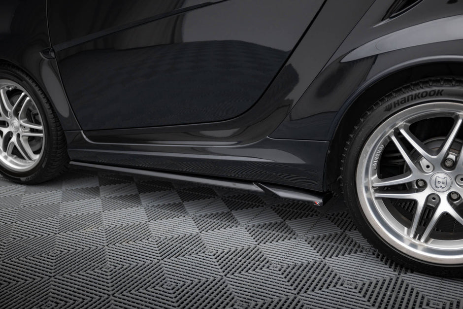 Sidokjolar Diffusers för Brabus Smart Fortwo C451 Facelift