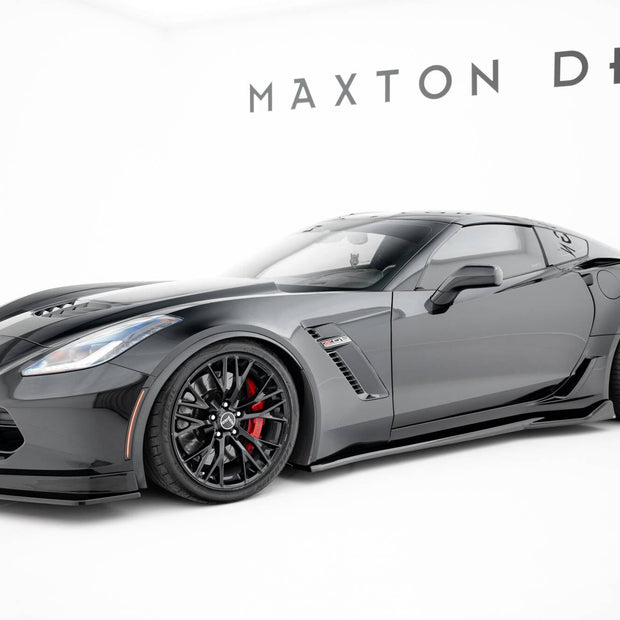 Sidokjolar Diffusers för Chevrolet Corvette Z06 C7