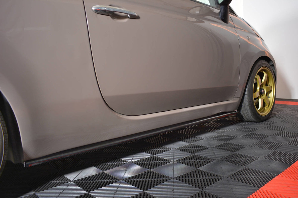 Sidokjolar Diffusers för Fiat 500