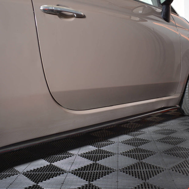 Sidokjolar Diffusers för Fiat 500