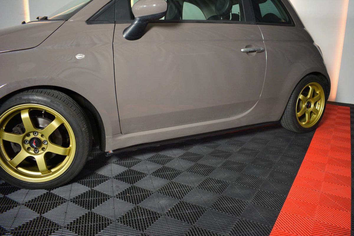 Sidokjolar Diffusers för Fiat 500