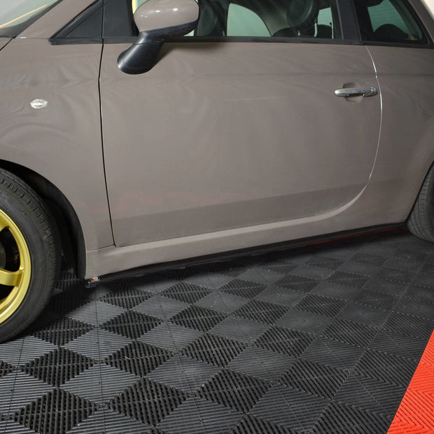 Sidokjolar Diffusers för Fiat 500