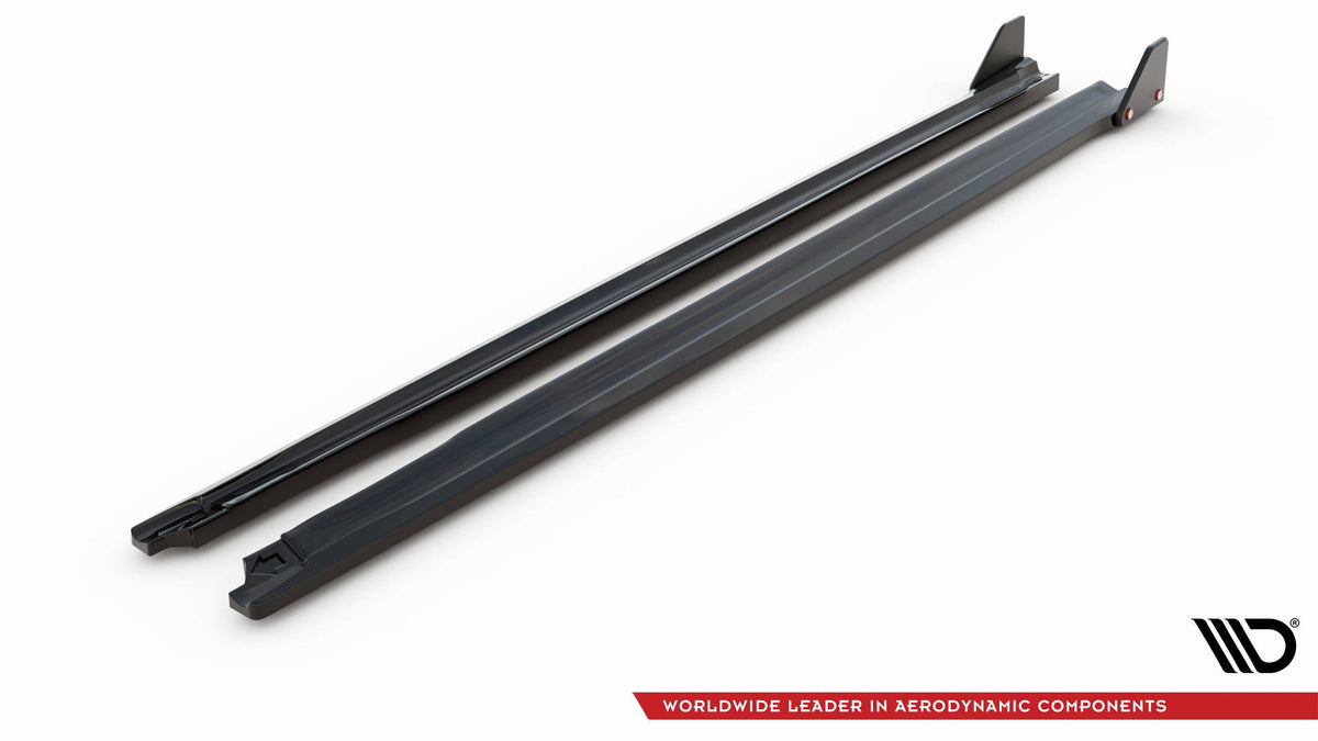 Sidokjolar Diffusers + Flaps för Peugeot 208 GT Mk2