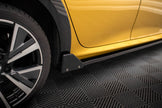 Sidokjolar Diffusers + Flaps för Peugeot 208 GT Mk2
