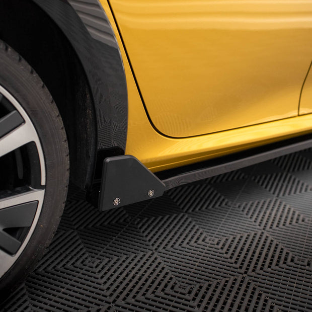 Sidokjolar Diffusers + Flaps för Peugeot 208 GT Mk2