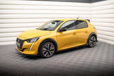 Sidokjolar Diffusers + Flaps för Peugeot 208 GT Mk2