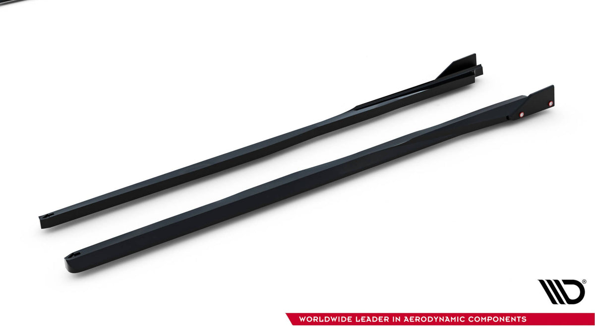Sidokjolar Diffusers + Flaps för Toyota GR Yaris Mk4 Facelift