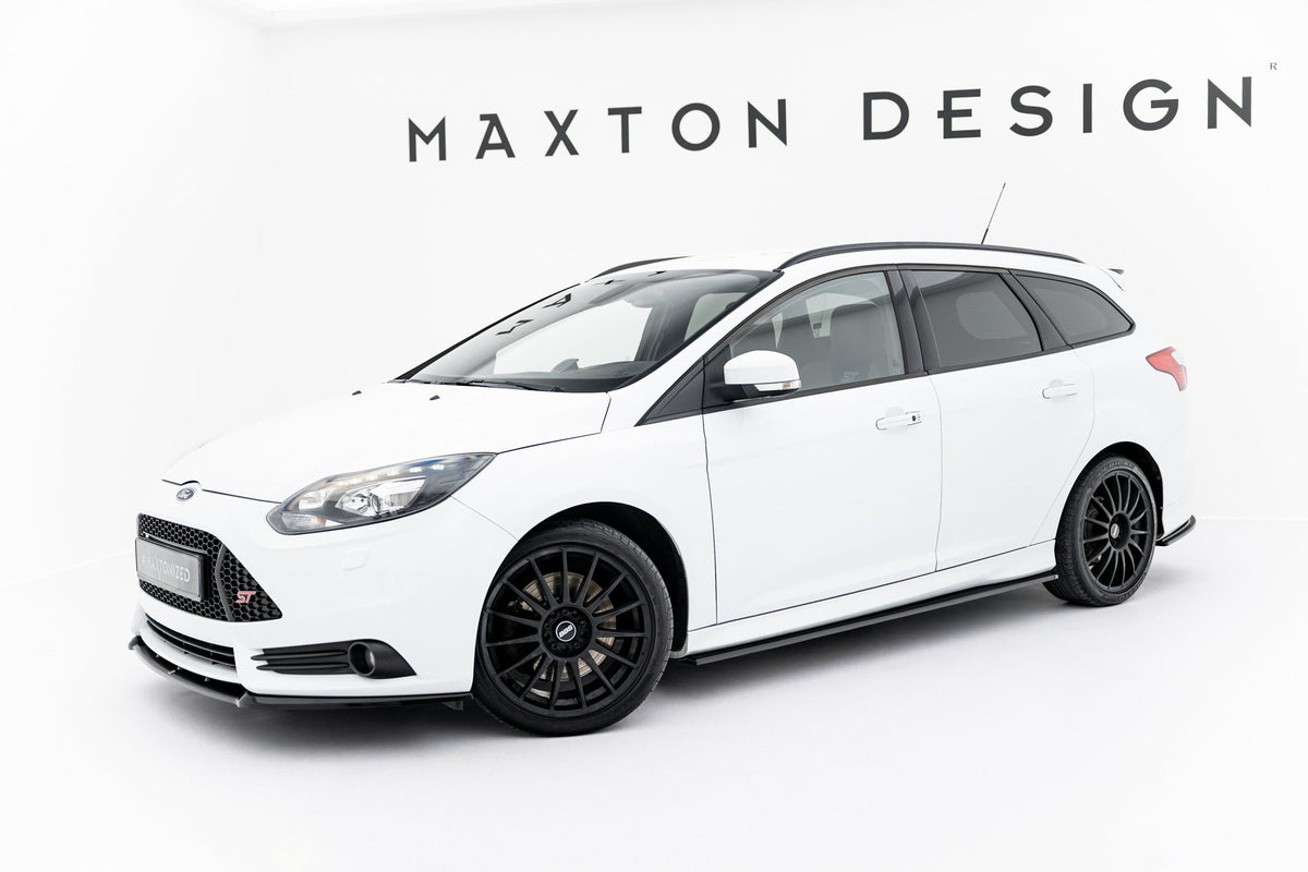 Sidokjolar Diffusers för Ford Focus ST / ST-Line Hatchback / Estate Mk3 / Mk3 Facelift