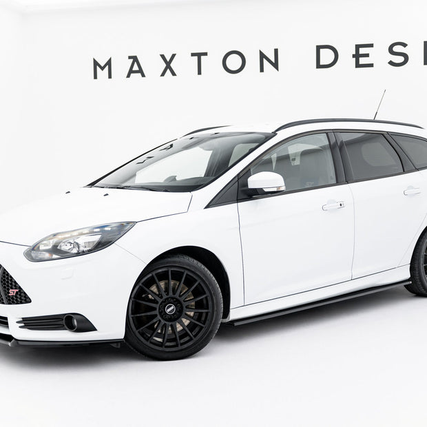 Sidokjolar Diffusers för Ford Focus ST / ST-Line Hatchback / Estate Mk3 / Mk3 Facelift