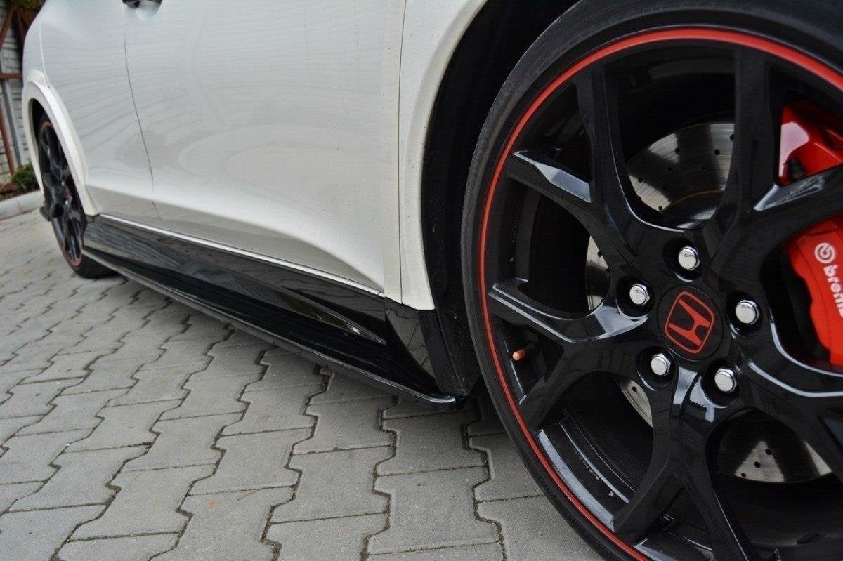 Sidokjolar Diffusers för Honda Civic Mk9 TYPE R