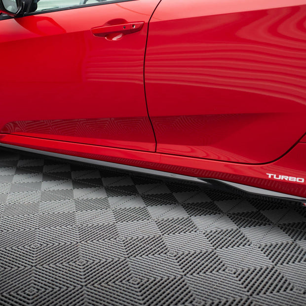 Sidokjolar Diffusers för Honda Civic SI Mk10