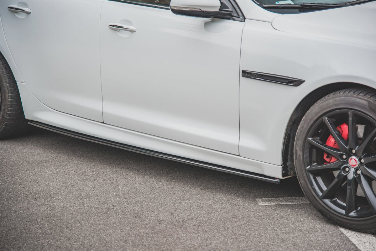 Sidokjolar Diffusers för Jaguar XJ R-Sport X351 Facelift