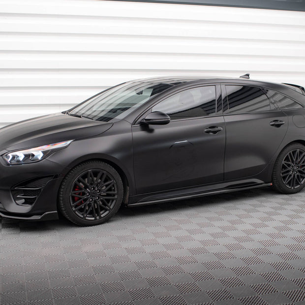 Sidokjolar Diffusers för Kia Proceed GT / GT-Line Mk1 Facelift / Ceed GT Mk3 Facelift
