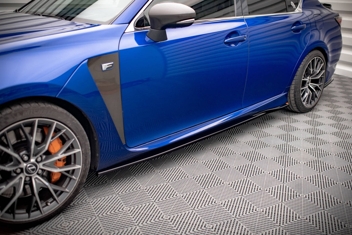 Sidokjolar Diffusers för Lexus GS F Mk4 Facelift