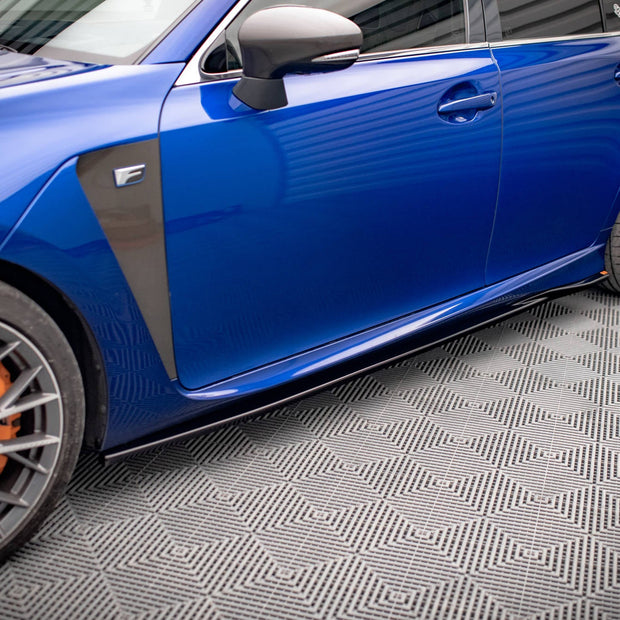 Sidokjolar Diffusers för Lexus GS F Mk4 Facelift