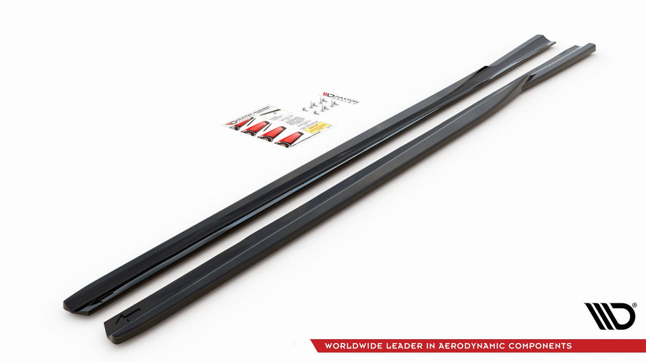 Sidokjolar Diffusers för Lexus GS F Sport Mk4(L10)
