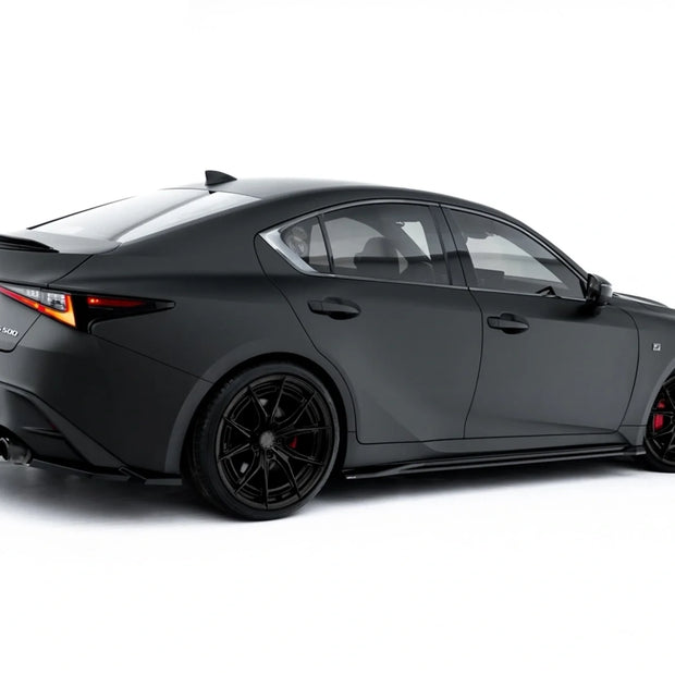 Sidokjolar Diffusers för Lexus IS 500 Mk3 Facelift 2 (XE30)