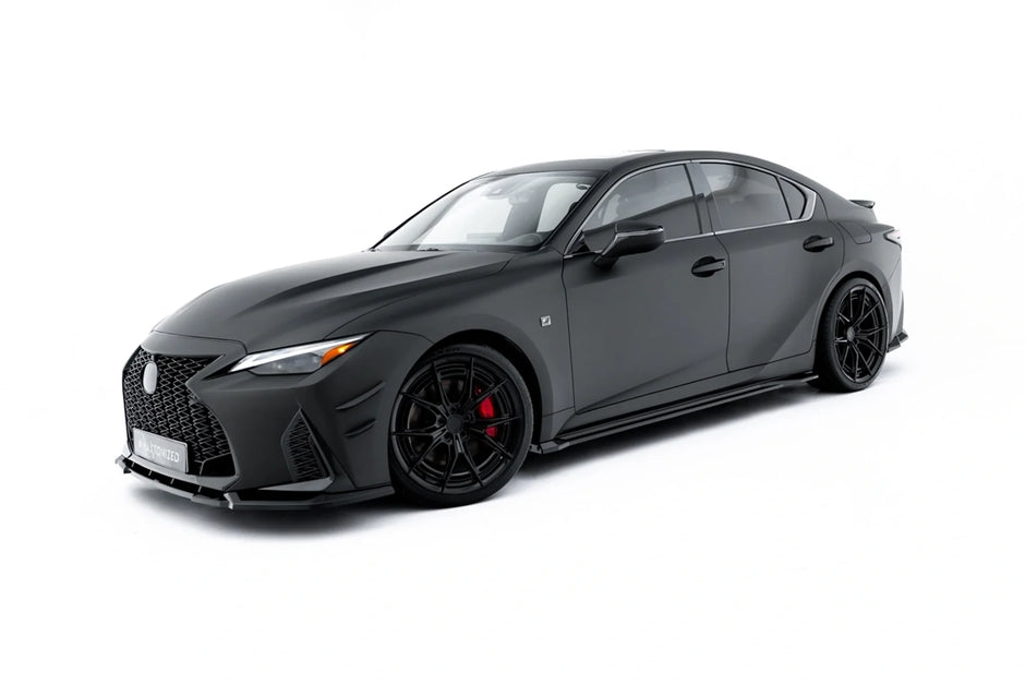 Sidokjolar Diffusers för Lexus IS 500 Mk3 Facelift 2 (XE30)