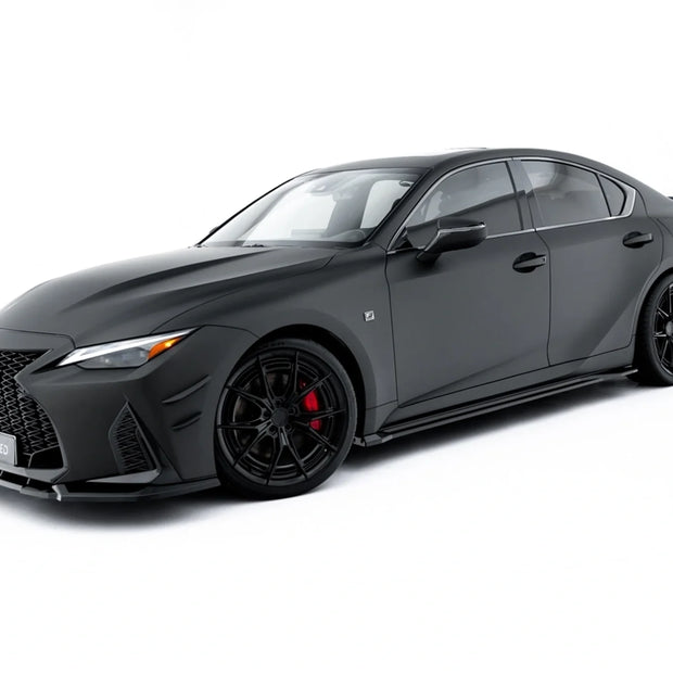 Sidokjolar Diffusers för Lexus IS 500 Mk3 Facelift 2 (XE30)