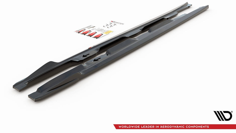 Sidokjolar Diffusers för Lexus IS F Mk2