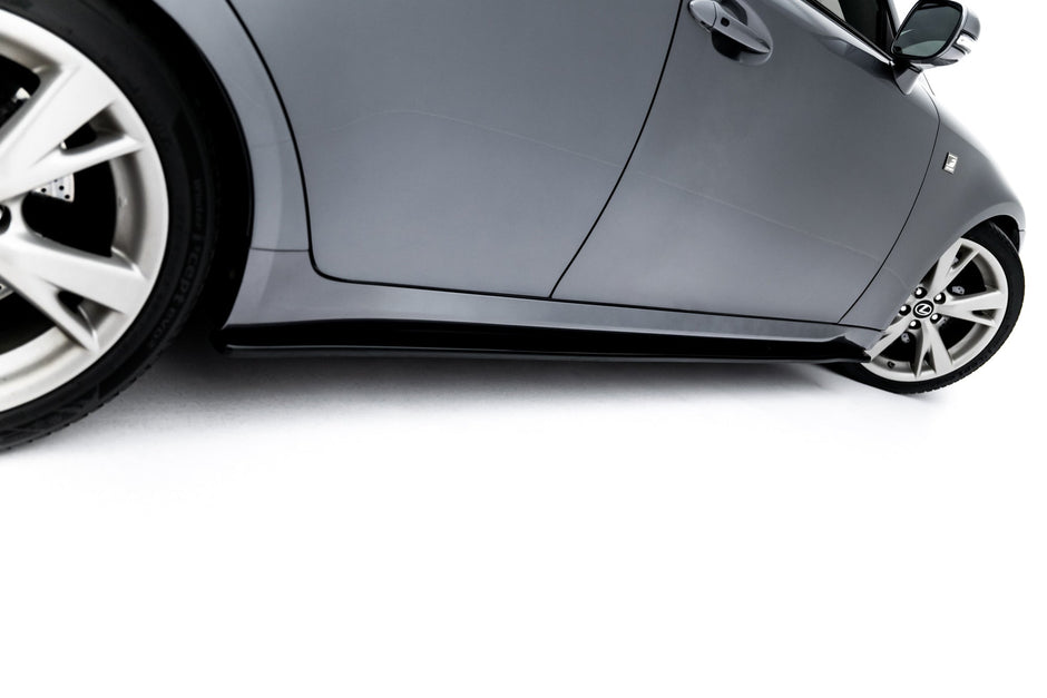 Sidokjolar Diffusers för Lexus IS F-Sport Mk2 (XE20) Facelift