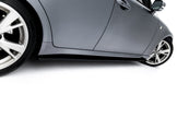 Sidokjolar Diffusers för Lexus IS F-Sport Mk2 (XE20) Facelift