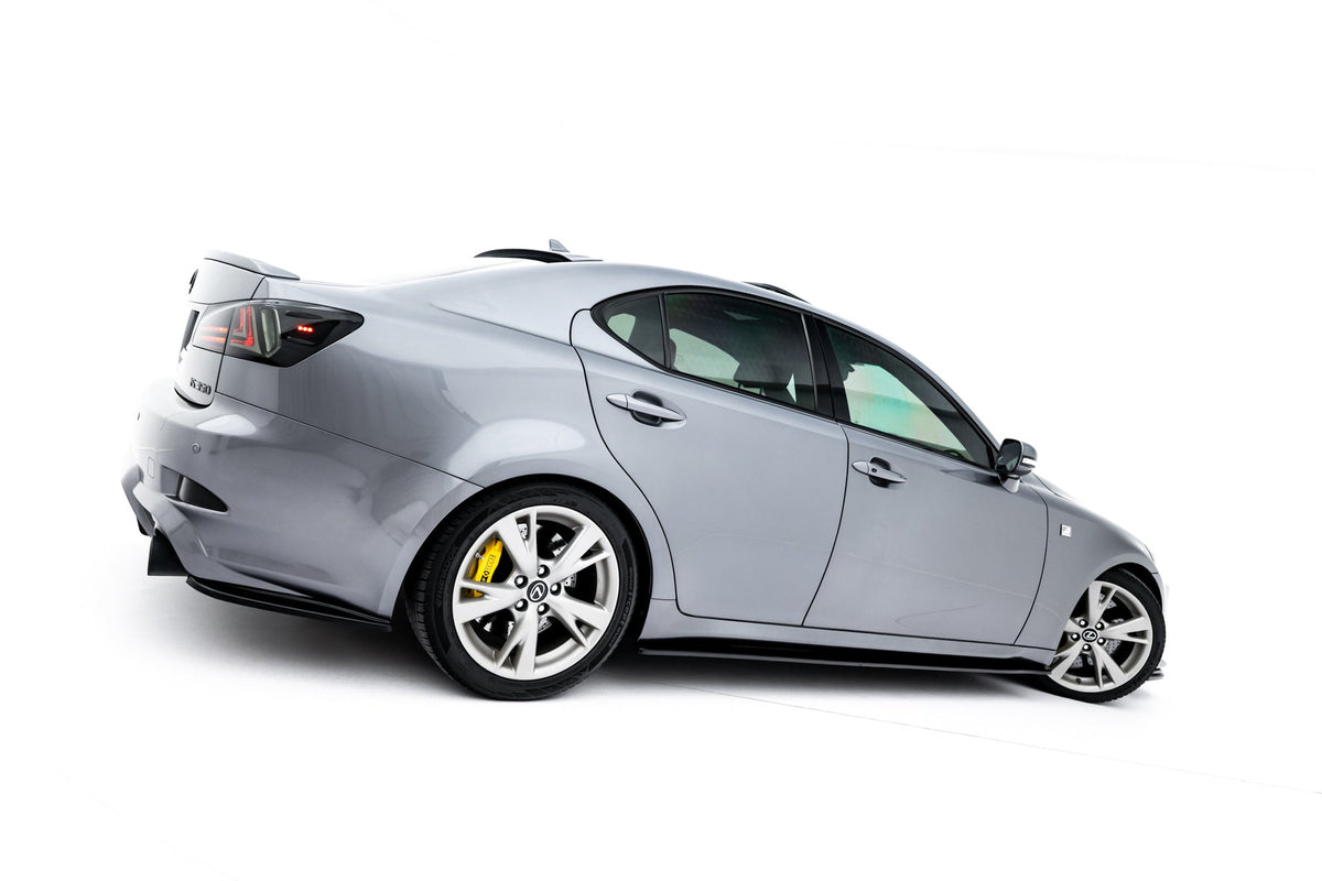 Sidokjolar Diffusers för Lexus IS F-Sport Mk2 (XE20) Facelift