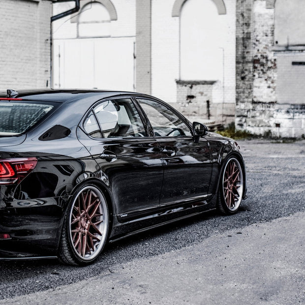 Sidokjolar Diffusers för Lexus LS Long Wheelbase Mk4 Facelift