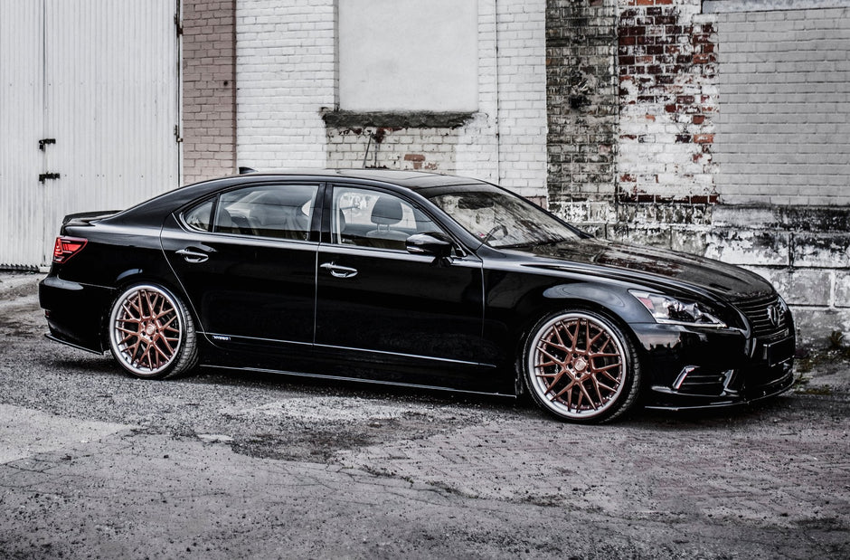 Sidokjolar Diffusers för Lexus LS Long Wheelbase Mk4 Facelift