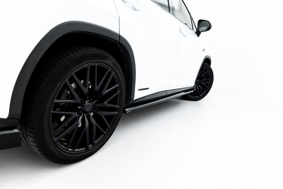 Sidokjolar Diffusers för Lexus RX F-Sport Mk4 Facelift (version without OEM step rails)