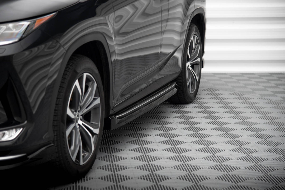 Sidokjolar Diffusers för Lexus RX Mk4 Facelift (version with OEM step rails)