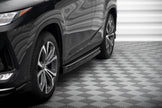 Sidokjolar Diffusers för Lexus RX Mk4 Facelift (version with OEM step rails)