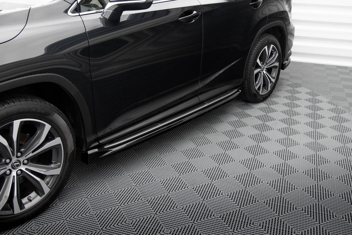 Sidokjolar Diffusers för Lexus RX Mk4 Facelift (version with OEM step rails)
