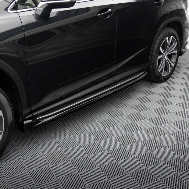 Sidokjolar Diffusers för Lexus RX Mk4 Facelift (version with OEM step rails)