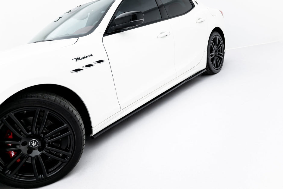 Sidokjolar Diffusers för Maserati Ghibli Modena Mk3 Facelift