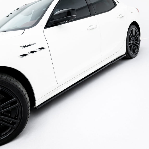 Sidokjolar Diffusers för Maserati Ghibli Modena Mk3 Facelift