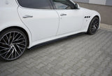 Sidokjolar Diffusers för Maserati Quattroporte Mk5 Facelift