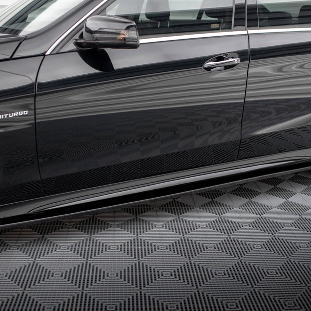 Sidokjolar Diffusers för Mercedes-Benz E63 AMG / AMG-Line Sedan W212 Facelift