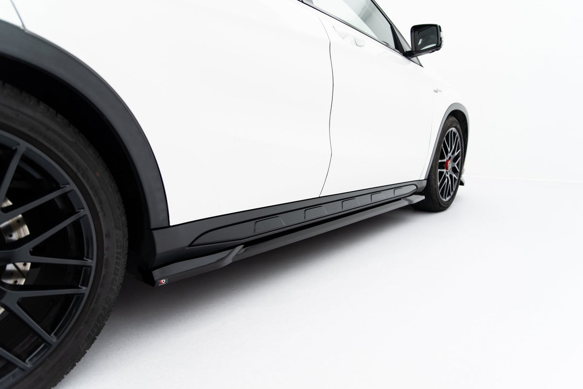 Sidokjolar Diffusers för Mercedes-Benz GLA 45 AMG X156 Facelift